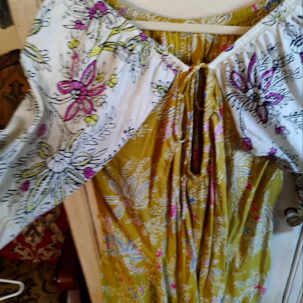 Free people dress doesn't have label on it a size large